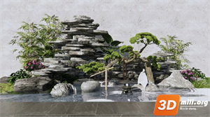 Rockery Skp Files